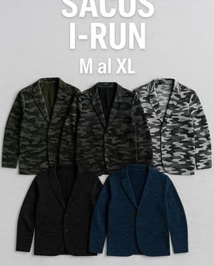 SACO / BLAZER HOMBRE I-RUN
